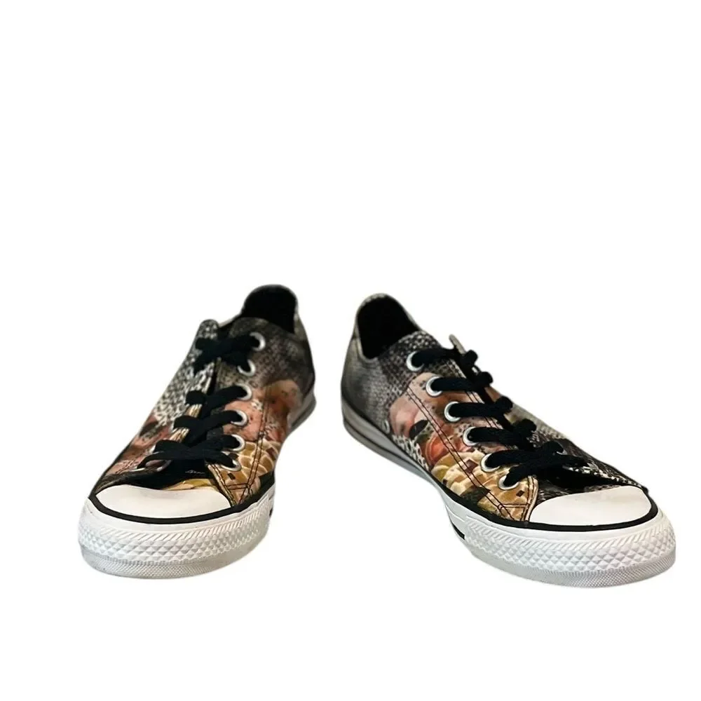 Converse Chuck Taylor All Star OX Digital Floral Sneaker Shoe Size 8